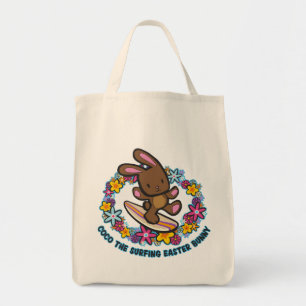 Chocolate Surfing Osterfest Sonnige Tasche