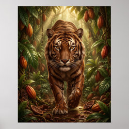 Chocolate Tiger Jungle remains the same as it appe Poster