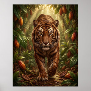 Chocolate Tiger Jungle remains the same as it appe Poster