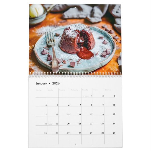 Chocolate-Träume 2026 – Ein Jahr voller süßer Vers Kalender (Jan 2026)