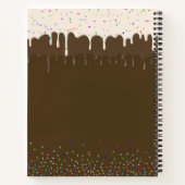 Chocolate Vainilla Frosting & Sprinkle Recipe Notizblock (Rückseite)