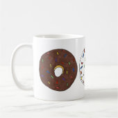 Chocolate Vanilla Strawberry Donut Doughnut Feinsc Kaffeetasse (Links)