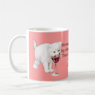 Chocolate-Wein-und-Katzen-Fakten-des-Lebens-Tasse Kaffeetasse