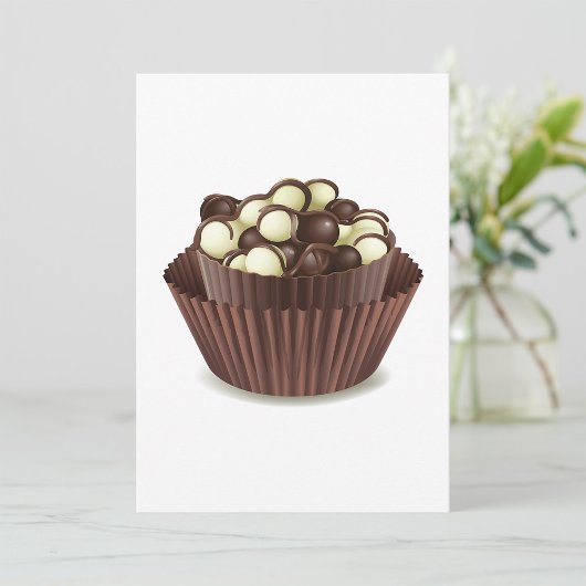 Chocolates Cup Einladungen