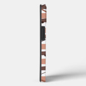 Chocolatey Stripes Case-Mate iPhone Hülle (Rückseite / Rechts)