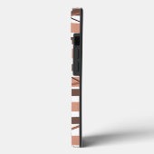 Chocolatey Stripes Case-Mate iPhone Hülle (Rückseite / Links)