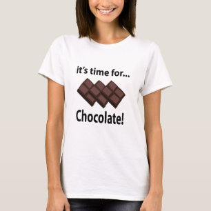 Chocolatier Chocolate Es Ist Zeit Für Schokolade T-Shirt