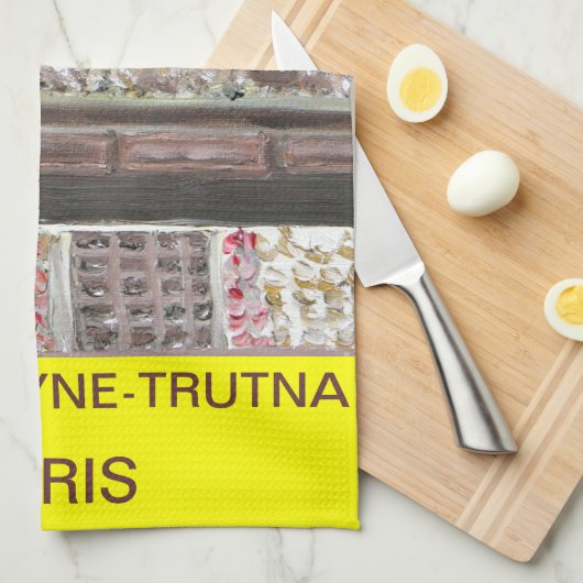 CHOCOLATIER GESCHIRRTUCH (Viertel Falte)