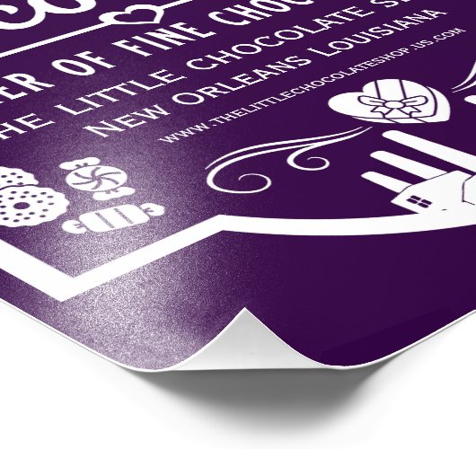 Chocolatier Maker Fotodruck (Ecke)