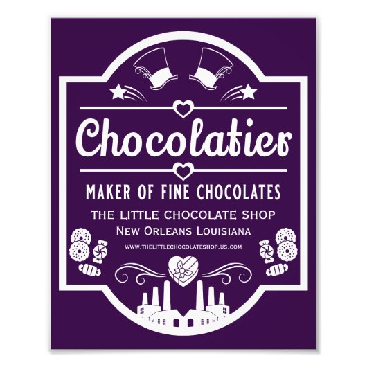 Chocolatier Maker Fotodruck (Vorne)