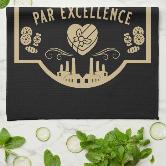 Chocolatier Maker Geschirrtuch (Gefaltet)