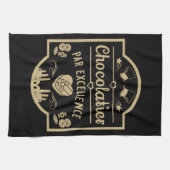 Chocolatier Maker Geschirrtuch (Horizontal)