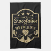 Chocolatier Maker Geschirrtuch (Vertikal)