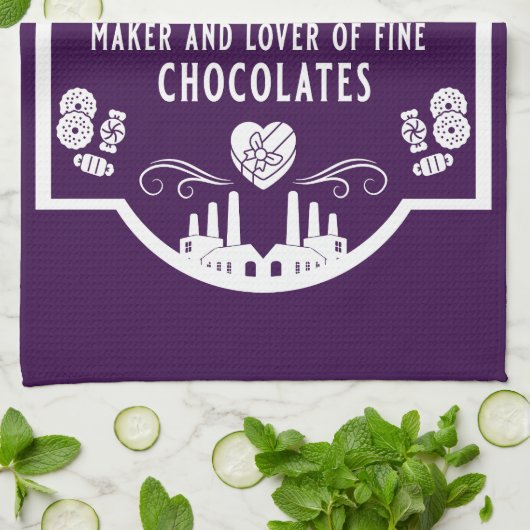 Chocolatier Maker Geschirrtuch (Gefaltet)