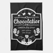 Chocolatier Maker Geschirrtuch (Vertikal)