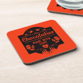 Chocolatier Maker Getränkeuntersetzer (Linke Seite)