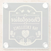 Chocolatier Maker Glasuntersetzer (Rückseite)