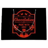 Chocolatier Maker Große Geschenktüte (Vorderseite)