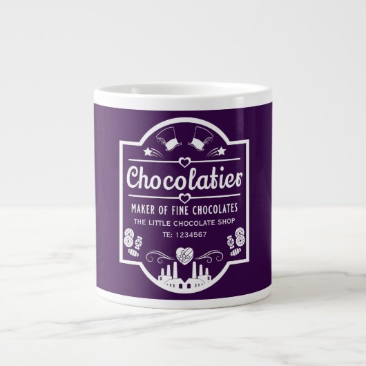 Chocolatier Maker Jumbo-Tasse (Vorderseite)