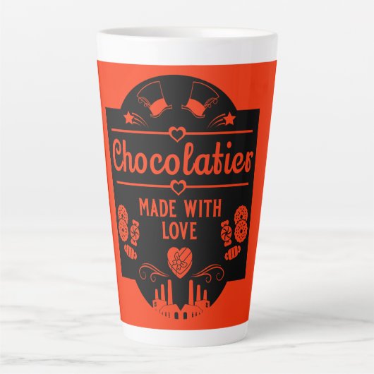 Chocolatier Maker Milchtasse (Vorderseite)