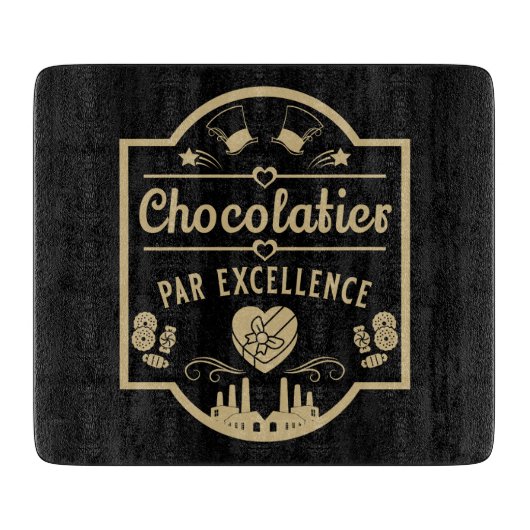 Chocolatier Maker Schneidebrett (Vorderseite)