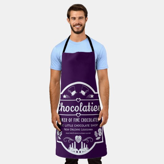 Chocolatier Maker Schürze (Getragen)