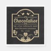 Chocolatier Maker Serviette (Vorderseite)