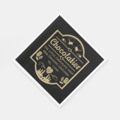 Chocolatier Maker Serviette (Ecke)