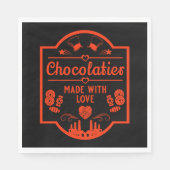 Chocolatier Maker Serviette (Vorderseite)