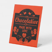 Chocolatier Maker Sockelschild (Vorderseite)