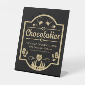 Chocolatier Maker Sockelschild (Vorderseite)