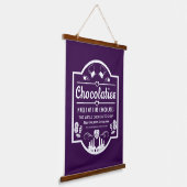 Chocolatier Maker Wandteppich Mit Holzrahmen (Gewinkelt)