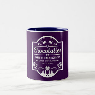 Chocolatier Maker Zweifarbige Tasse