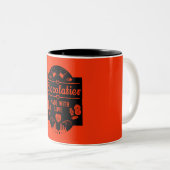 Chocolatier Maker Zweifarbige Tasse (VorderseiteRechts)