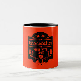 Chocolatier Maker Zweifarbige Tasse