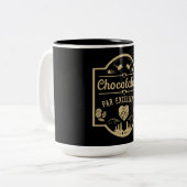 Chocolatier Maker Zweifarbige Tasse (Vorderseite Links)