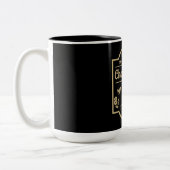 Chocolatier Maker Zweifarbige Tasse (Links)