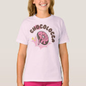 Chocolocca (verrückt nach Schokolade mit Donuts) T-Shirt (Vorderseite)