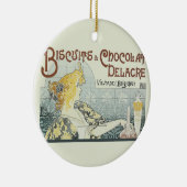 Chocological Art Nouveau Keramik Ornament (Rechts)
