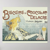 Chocological Art Nouveau Poster (Vorne)