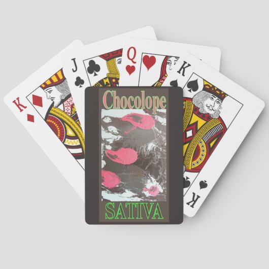 CHOCOLOPE SATIVA SPIELKARTEN (Rückseite)