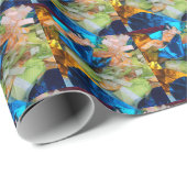 Chocotejas am Feria in Peru Geschenkpapier (Rolleneckpunkt)