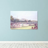 Choctaw Ball-Play Dance, 1834-35 Leinwanddruck (Insitu (Holzboden))