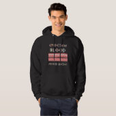Choctaw Blood Proud Native Hoodie (Vorne ganz)