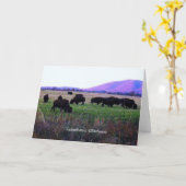 Choctaw-Gruß-Karten (Yunnush) Karte (Gelbe Blume)