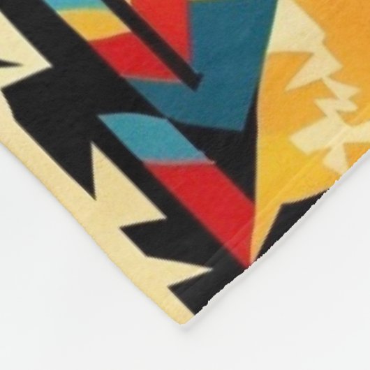 Choctaw-Nation-Muster Fleecedecke (Ecke)