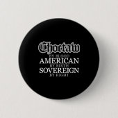 Choctaw Native American Indian  Button (Vorderseite)