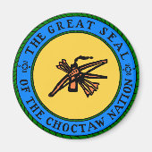 Choctaw-Siegel Magnet (Vorne)