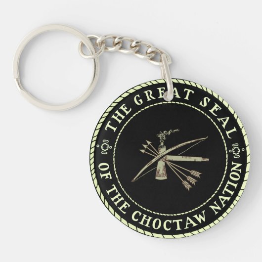 CHOCTAW-SIEGEL Schlüsselanhänger (Vorderseite)