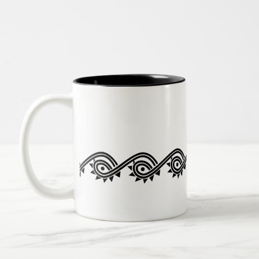 Choctaw Strong Zweifarbige Tasse (Links)